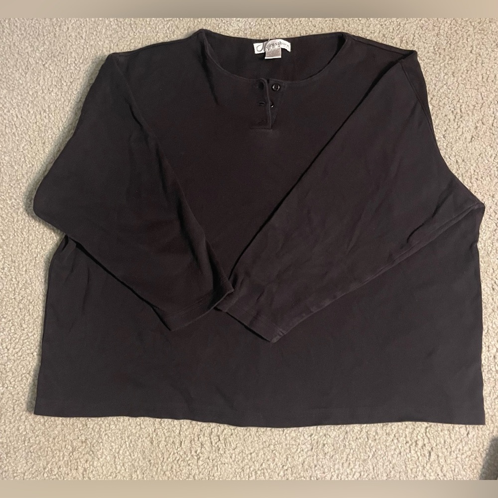 Dress Barn | Black Long Sleeve | 18/20